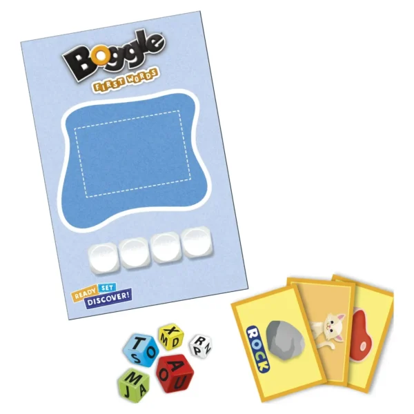 First Words Matching Card Game for Kids and Family Ages 3 and Up